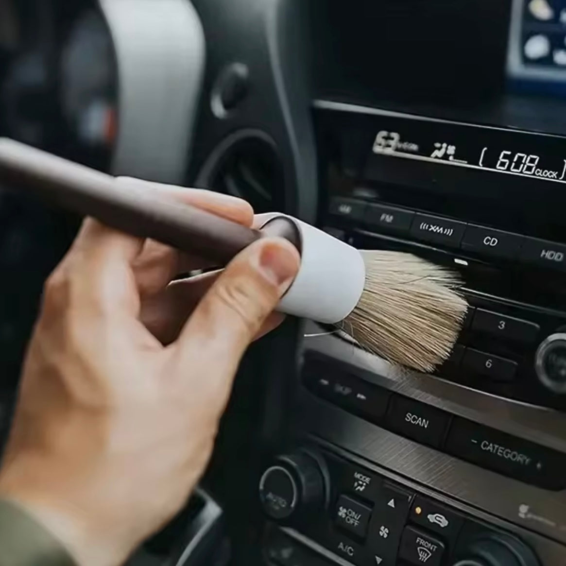 Interior brush set